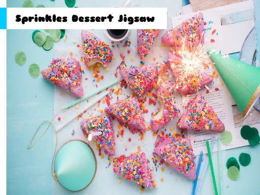 Sprinkles Dessert Jigsaw