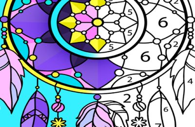 Adult Coloring Book Game Of Stress Relieving