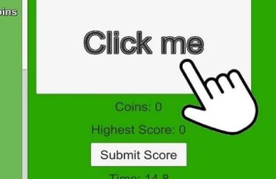 Advanced Green Clicker Game