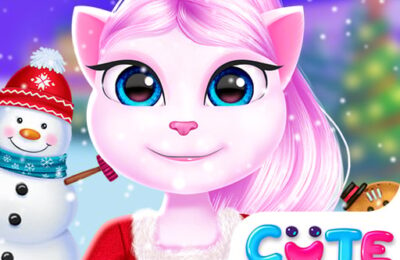 Angela Christmas Dress up Game