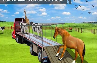 Animal Cargo Transporter Truck Game 3D