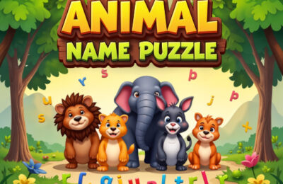 Animal Name Puzzle