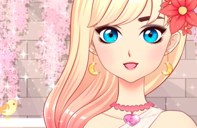 Anime Girl Fashion Dress Up & Makeup