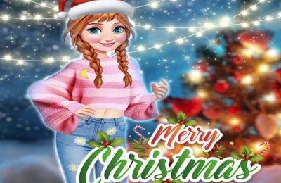 Anna Frozen Christmas Sweater Design