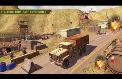 Army Car Truck Transport Game