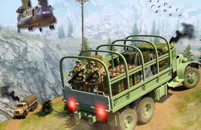 Army Cargo Transport Driving Online