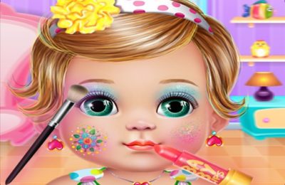 Baby Dress Up and Makeup