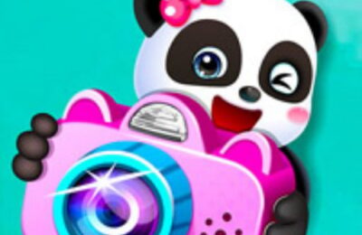 Baby Panda Photo Studio Game