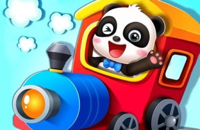 Baby Panda Train Driver