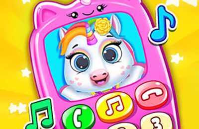 Baby Princess Unicorn Mobile Phone