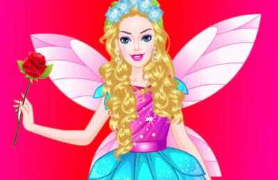 Barbie Angel Dress up