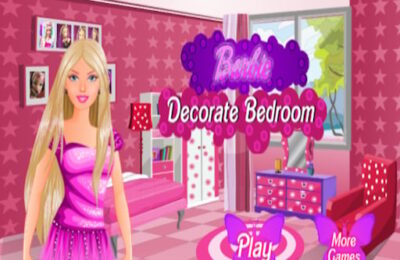 Barbie decorate bedroom