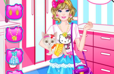 Barbie With Kitty