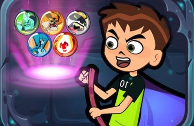 Ben 10 Halloween Bubble Shooter