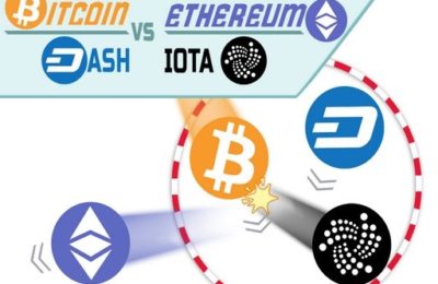 BITCOIN vs ETHEREUM DASH IOTA