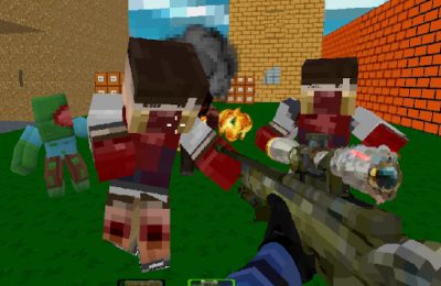 Blocky Combat Swat Zombie Survival 2022