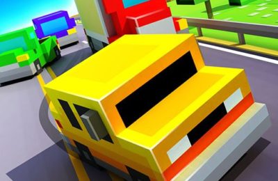 Blocky Highway: Traffic Racing -race