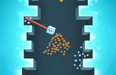 Blocky Hill Tower Game