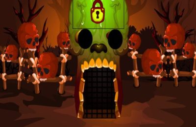 Brown Skull Forest Escape