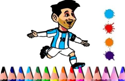 BTS Messi Coloring Book