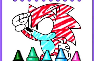 BTS Sonic Coloring Book
