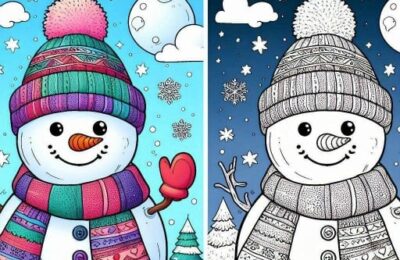 BTS Winter Coloring