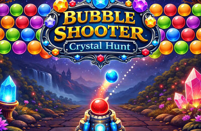 Bubble Shooter Crystal Hunt