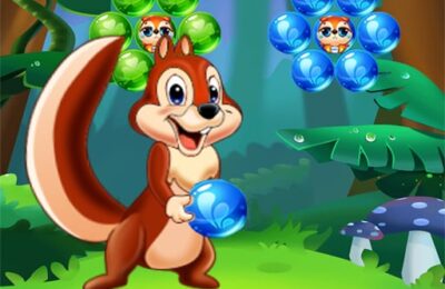 Bubbles Shooter Squirrel