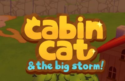 Cabin Cat Storm Survivor