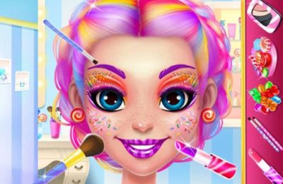 Candy Makeup Fashion Girl