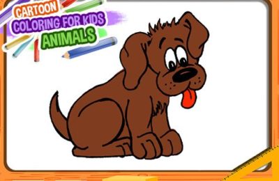Cartoon Coloring Book for Kids – Animals