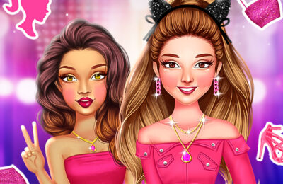 Celebrity BarbieCore Aesthetic Look