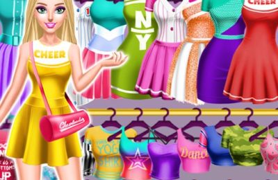 Cheerleader Magazine Dress & Makeover for Girls