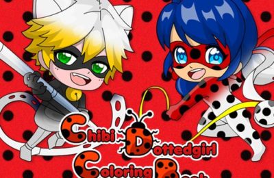 Chibi DottedGirl Coloring Book 2022