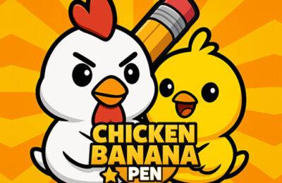 Chicken Banana Pen