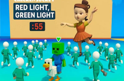 Chicken Jockey: Red Light Green Light