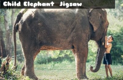 Child Elephant Jigsaw