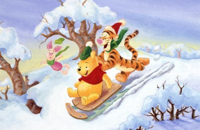 Christmas Winnie Pooh Jigsaw