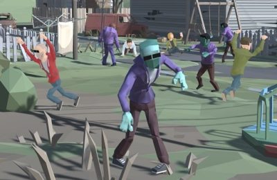 City Apocalypse 3D Of Zombie Crowd