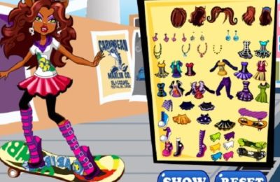 Clawdeen skates