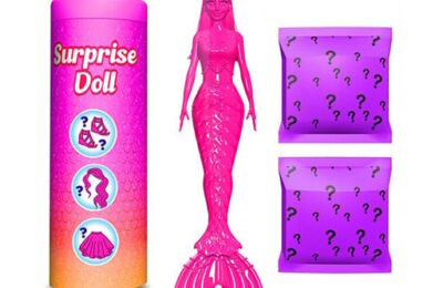 Color Reveal Mermaid Doll