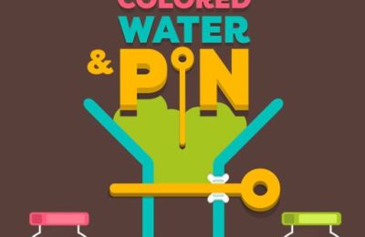 Colored Water & Pin