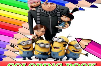 Coloring Book for Despicable Me Printable