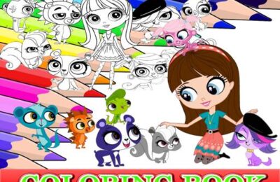 Coloring Book for Littlest Pet Shop