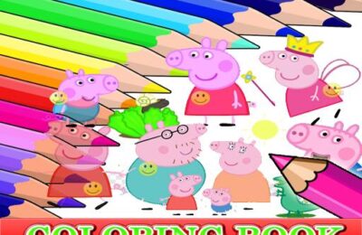 Coloring Book for Peppa Pig