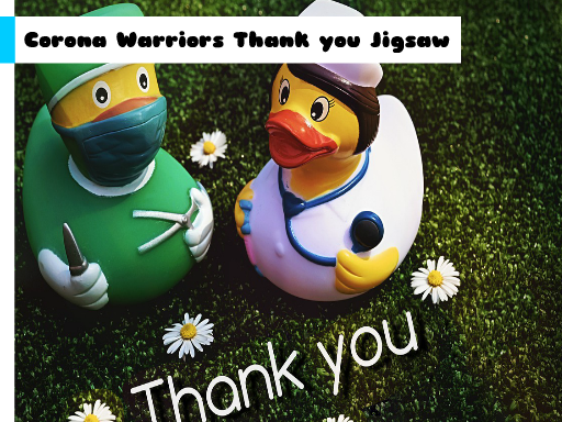 Corona Warriors Thank you Jigsaw