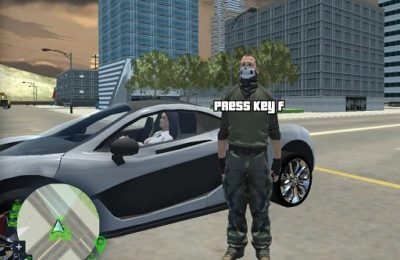 Crazy GTA Mercenary Driver