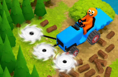 Crazy Lumberjack: Cut Them All