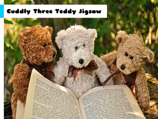 Cuddly Three Teddy Jigsaw