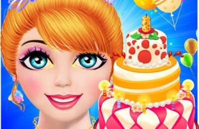 Cute Girl Birthday Celebration Party: Girl Games